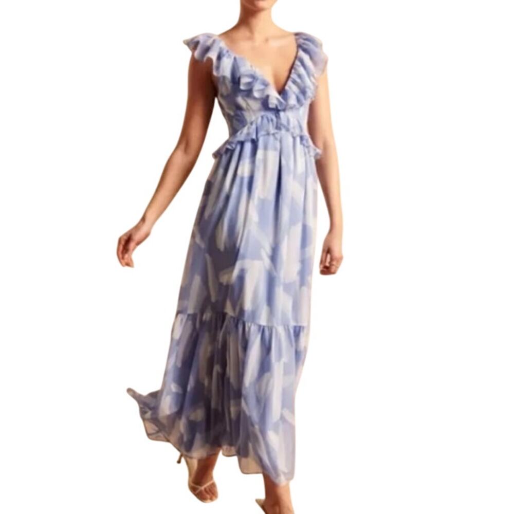 Abercrombie Blue Maxi Dress XS